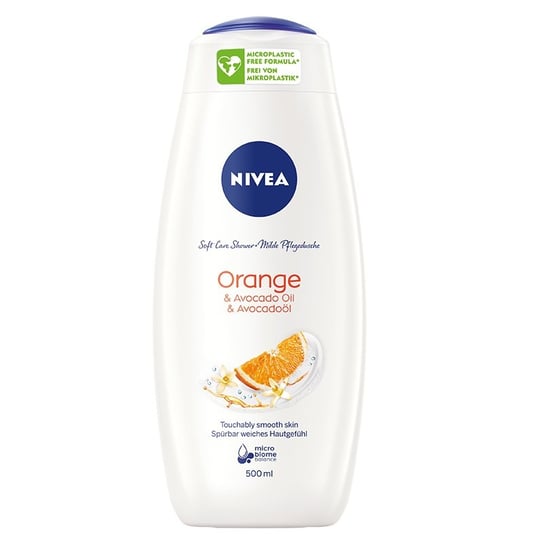 Nivea, Orange & Avocado Oil Care Shower pielęgnujący żel pod prysznic 500ml Nivea
