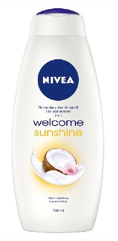 Nivea, płyn do kąpieli i żel pod prysznic 2w1 Welcome Sunshine, 750 ml Nivea