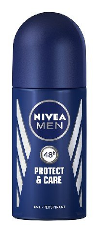 Nivea, Protect & Care, antyperspirant roll-on męski, 50 ml Nivea