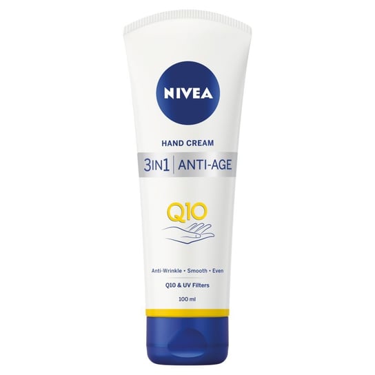 Nivea, Q10 3in1 Anti-Age Hand Cream przeciwzmarszczkowy krem do rąk 100ml Nivea