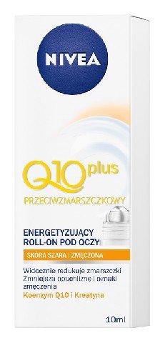 Nivea, Q10 Plus, przeciwzmarszczkowy roll-on pod oczy, 10 ml Nivea