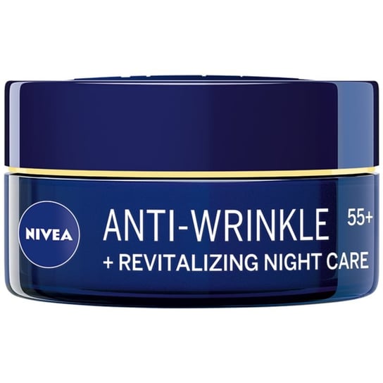 Nivea Revitalizing odnawiający krem na noc przeciw zmarszczkom 55+ 50 ml Nivea