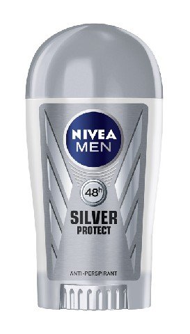 Nivea, Silver Protect, antyperspirant sztyft męski , 40 ml Nivea