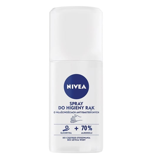 Nivea, Spray do higieny rąk o właściwościach antybakteryjnych 55ml Nivea
