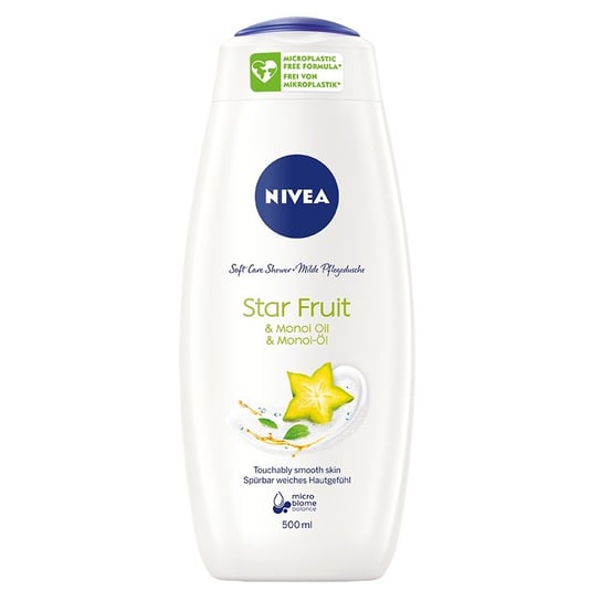 Nivea, Star Fruit & Monoi Oil Soft Care Shower żel pod prysznic 500ml Nivea