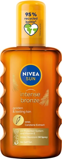Nivea, Sun, karotenowy olejek do opalania w sprayu, 200 ml Nivea Sun
