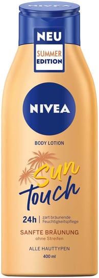 Nivea, Sun Kissed Radiance brązujący balsam do ciała od jasnej do średniej karnacji 400ml Nivea