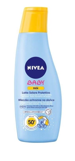 Nivea, Sun, mleczko do opalania dla dzieci SPF 50 ochronne, 200 ml Nivea