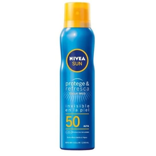 Nivea, Sun Protect & Refresh SPF50, Spray Do Opalania, 200ml Nivea