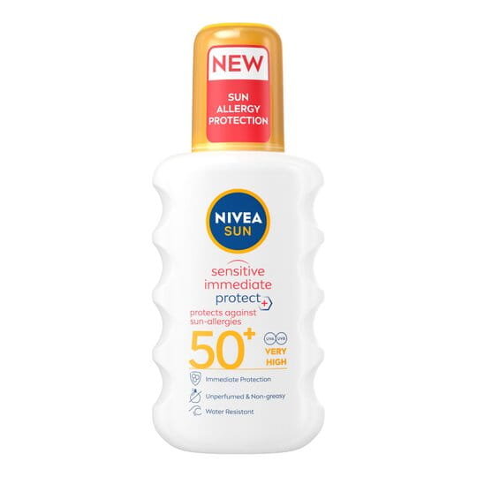 Nivea Sun, Sensitive Immediate Protect Spf 50, Spray, 200ml Nivea