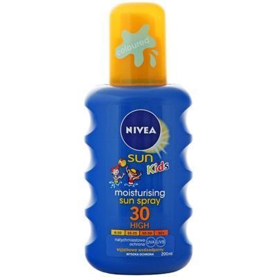 Nivea, Sun, spray ochronny dla dzieci, SPF 30, 200 ml Nivea