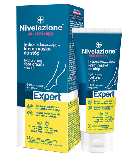 Nivelazione, Skin therap Expert, Hydronatłuszczający krem-maska do stóp, 50 ml Ideepharm