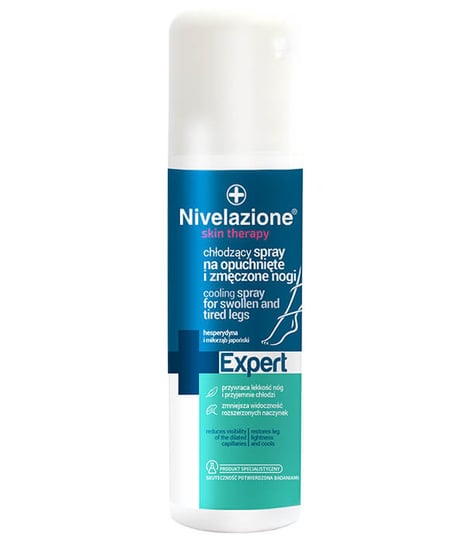 Nivelazione, Skin Therapy Expert, Chłodzący spray na opuchnięte i zmęczone nogi , 150 ml Nivelazione