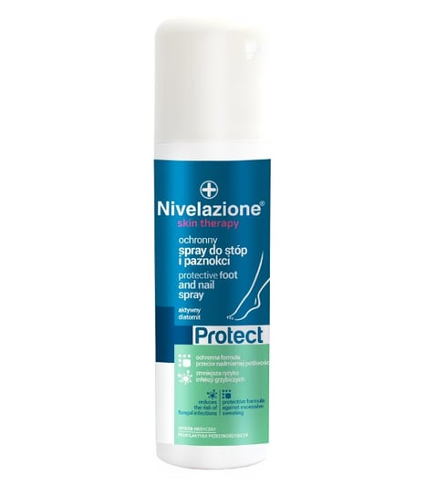 Nivelazione, Skin Therapy Protect, Ochronny spray do stóp i paznokci, 150 ml Nivelazione