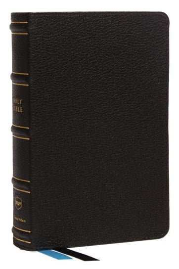 NKJV, Compact Bible, Maclaren Series, Genuine Leather, Black Nelson Thomas