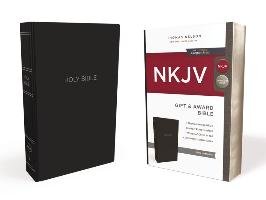 NKJV, Gift and Award Bible, Leather-Look, Black, Red Letter Nelson Thomas