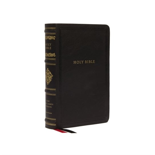 NKJV, Personal Size Reference Bible, Sovereign Collection, Leathersoft, Black, Red Letter Nelson Thomas