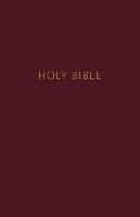 NKJV, Pew Bible, Large Print, Hardcover, Burgundy, Red Lette Nelson Thomas