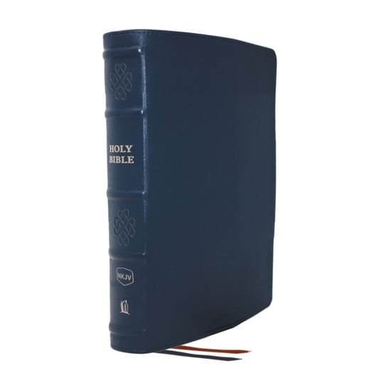 NKJV, Single-Column Reference Bible, Genuine Leather, Blue, Comfort Print: Holy Bible, New King Jame Thomas Nelson