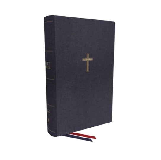 NKJV, Single-Column Wide-Margin Reference Bible, Cloth over Board, Blue, Red Letter, Comfort Print: Holy Bible, New King James Version Thomas Nelson