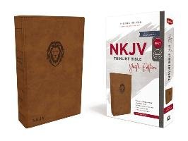 Nkjv, Thinline Bible Youth Edition, Leathersoft, Brown, Red Letter Edition, Comfort Print Nelson Thomas