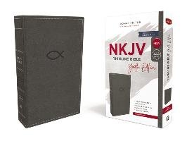 Nkjv, Thinline Bible Youth Edition, Leathersoft, Gray, Red Letter Edition, Comfort Print Nelson Thomas