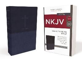 NKJV, Value Thinline Bible, Standard Print, Leathersoft, Blu Nelson Thomas