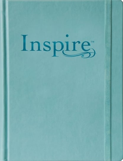 NLT Inspire Bible Large Print, Tranquil Blue Opracowanie zbiorowe