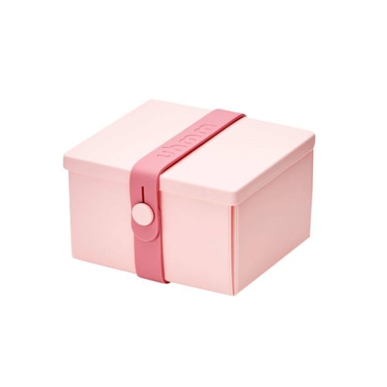 No.02 pudełko na drobiazgi z opaską Uhmm - pink / pink Uhmm