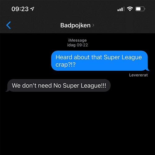 No Super League Badpojken
