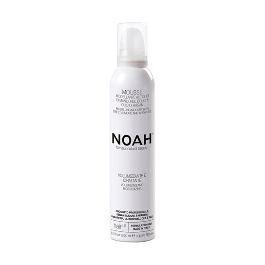 Noah,For Your Natural Beauty Modelling Mousse 5.8 pianka modelująca do włosów Sweet Almond Oil 250ml Noah