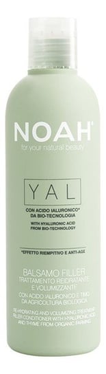 Noah, Yal filler Conditioner With Hyaluronic Acid, Ekstremalnie nawilżająca odżywka do włosów z kwasem hialuronowym, 250 ml Noah