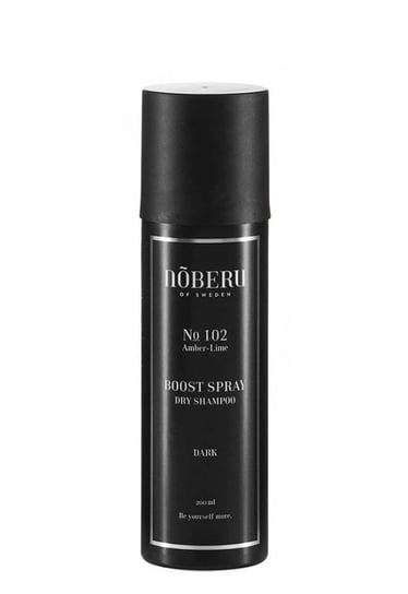 Noberu No.102 Amber-Lime Boost Spray Dry Shampoo Dark, Suchy Szampon, Objętość i Tekstura, Włosy Ciemne 200ml Noberu