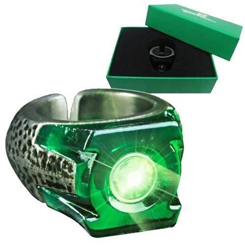 Noble Collection, pierścień Green Lantern filmowy (podświetlany) Noble Collection