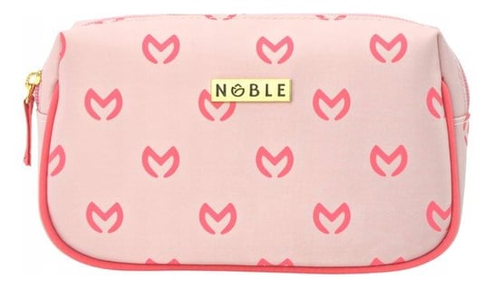 Noble, Heart, Mała kosmetyczka damska organizer H001, Różowy Noble