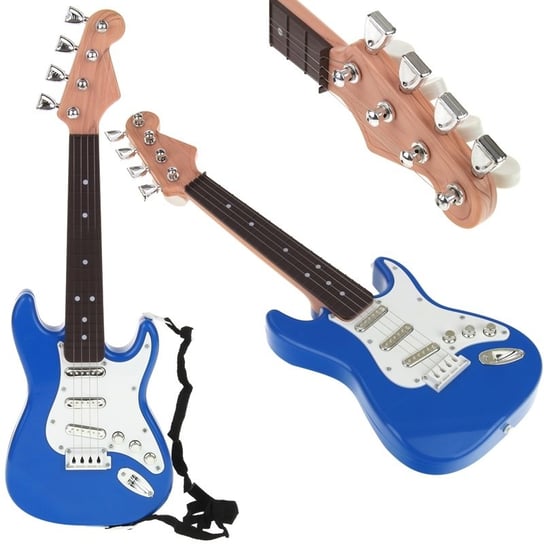 Nobo Kids, Gitara Elektryczna Rockowa Struny - Niebieska Nobo Kids