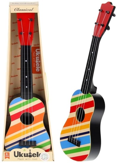 Nobo Kids, Ukulele Gitara Instrument Dla Dzieci - W Paski Nobo Kids