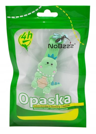 NoBzzz OPASKA NA KOMARY i MESZKI DLA DZIECI Dino3 Inna marka