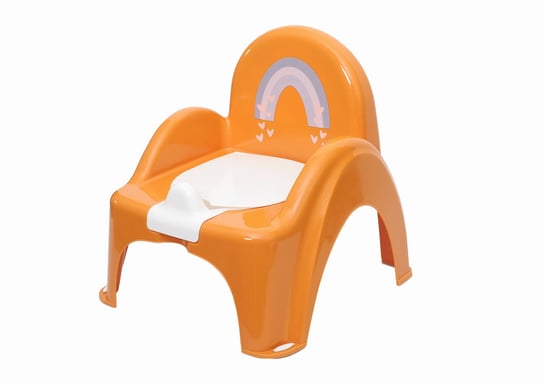 Nocnik krzesełko grający dla dziecka Tęcza Musztardowy Tega Baby