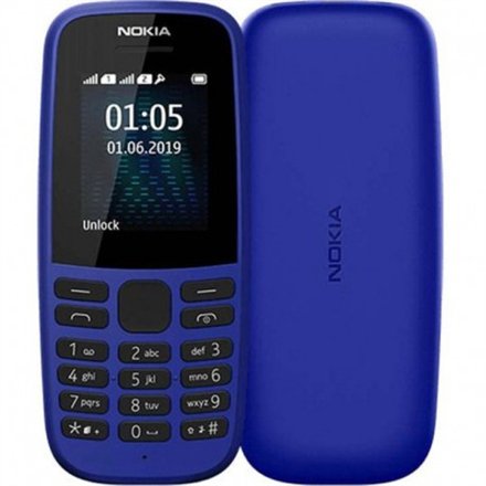 Nokia 105 Ta-1203 1.77" 4/4Mb Niebieski Nokia