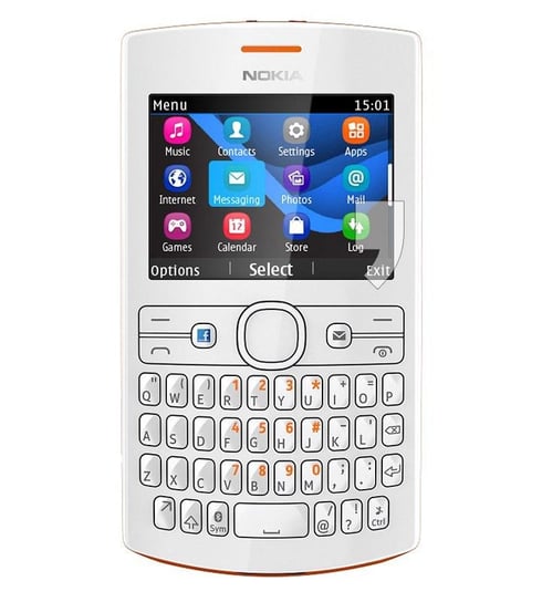 Nokia Asha 205 Dual SIM Orange/White Nokia