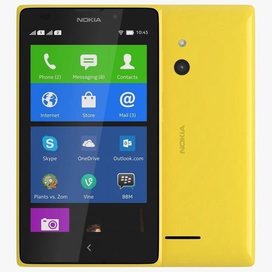 Nokia XL Dual SIM, żółta Nokia