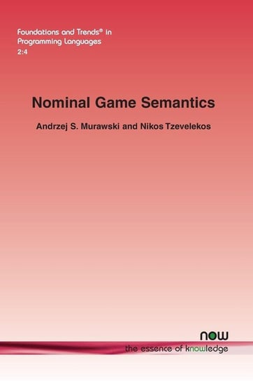 Nominal Game Semantics Murawski Andrzej S.
