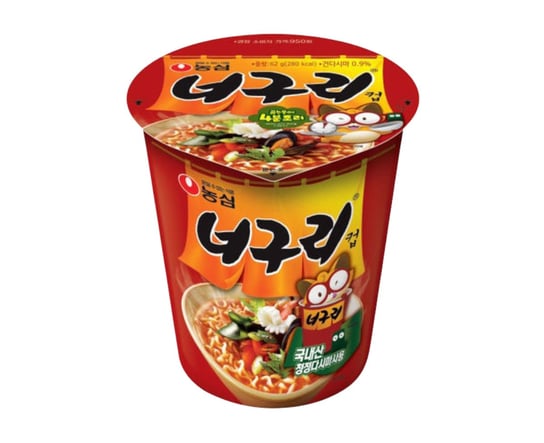 Nongshim koreańska zupa instant w kubku Neoguri ostra ramen 62g Nongshim