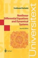 Nonlinear Differential Equations and Dynamical Systems Verhulst Ferdinand