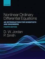 Nonlinear Ordinary Differential Equations Jordan Dominic, Smith Peter