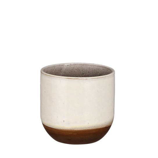 NORA osłonka ceramiczna ⌀ 12 cm - kremowa Mica Decorations