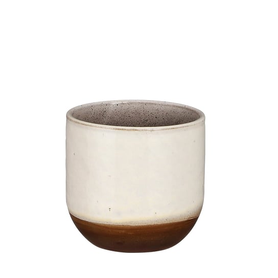 NORA osłonka ceramiczna ⌀ 14 cm - kremowa Mica Decorations