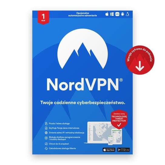 Nord VPN Standard, 1 rok Antywirusy