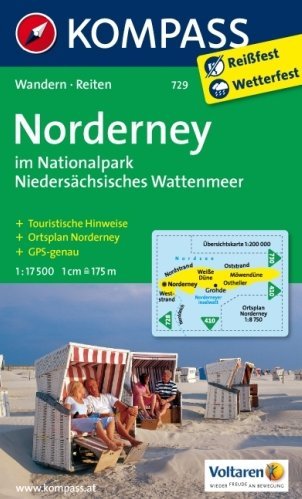 Norderney. Mapa 1:17 500 Opracowanie zbiorowe